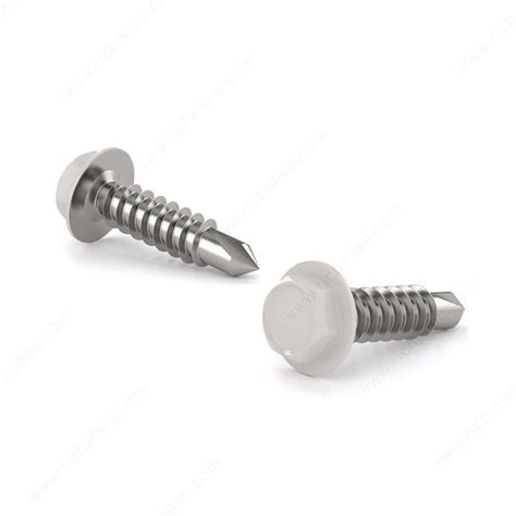 red sheet metal screws|white head self tapping screws.